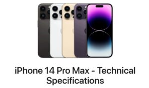 Read more about the article iPhone 14 Pro Max Features and Specifications